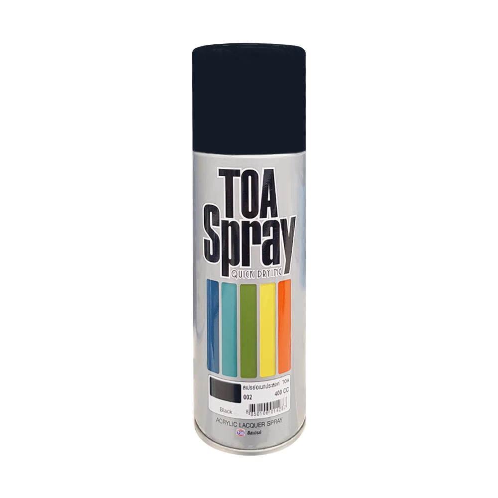  TOA สีสเปรย์ #2 BLACK