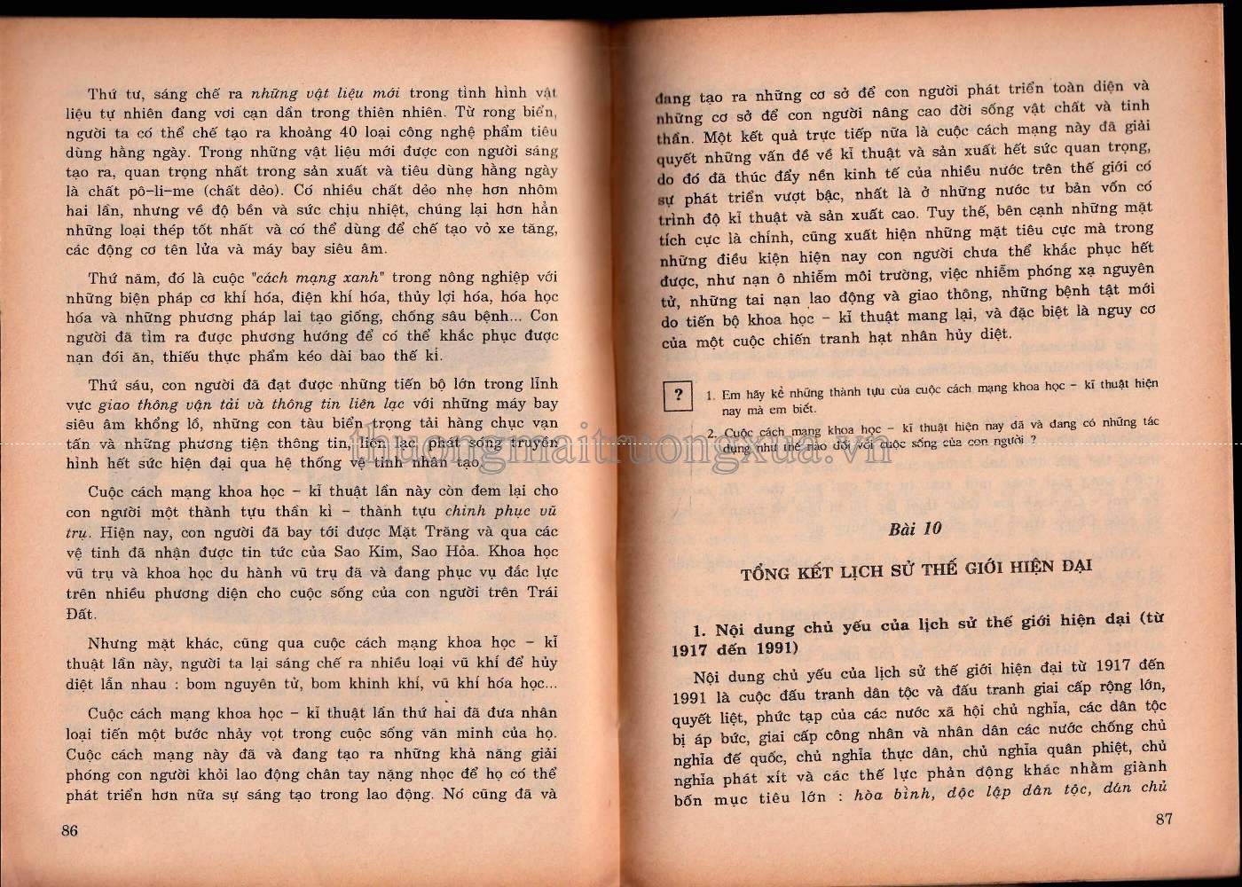 Lịch sử 9 (tập 1 1998) - Trang 44