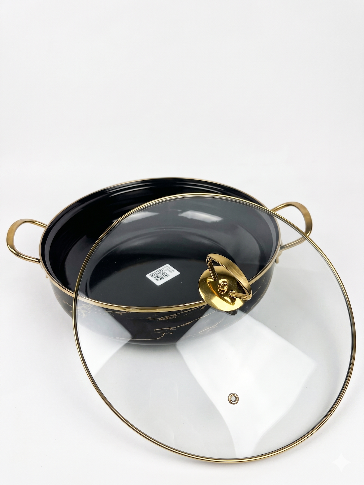 Recipiente En Peltre Con Tapa Capacidad De 5 Lts/30Cm — imagen 2