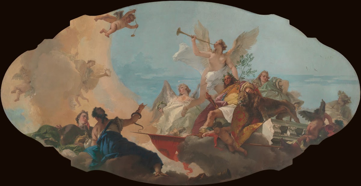 The Glorification of the Barbaro Family ca 1750