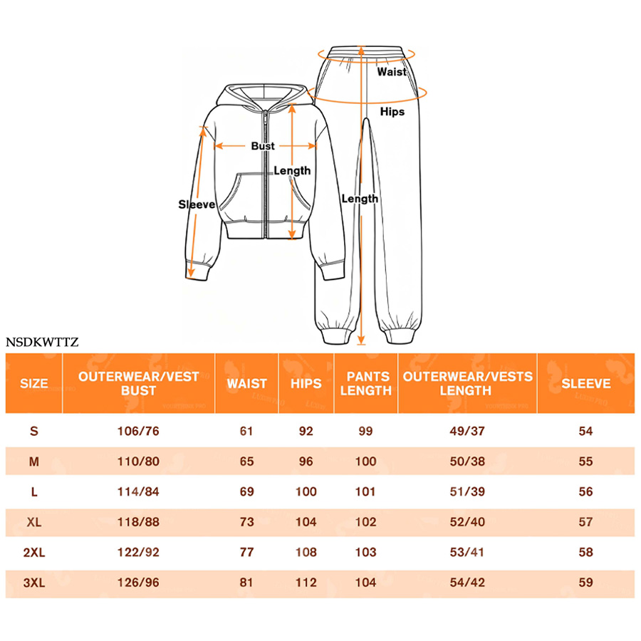 AOP Women’s cropped jacket set