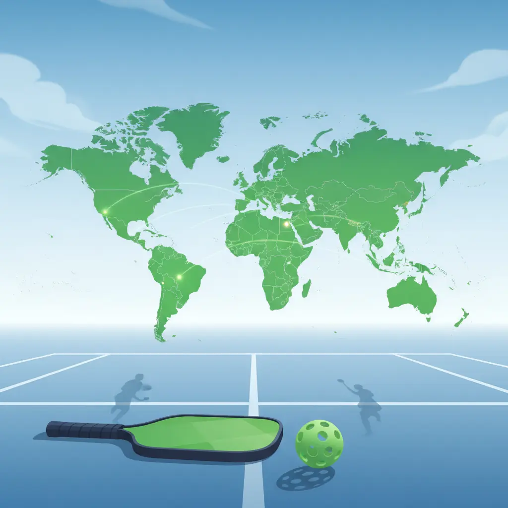 Negara mana yang memiliki pemain pickleball terbanyak
