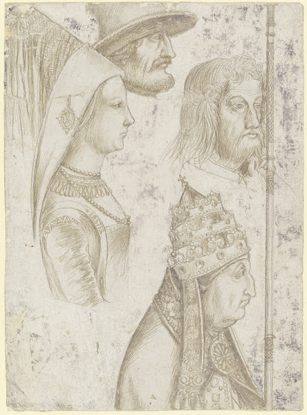 Four studies of heads 1500 1530