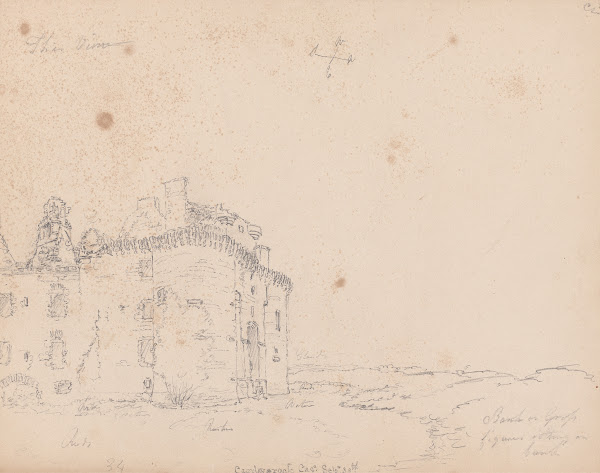Caerlaverock Castle Scotland 1792