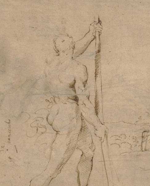 Flusslandschaft mit einer Mühle und einem Berg ca 1530