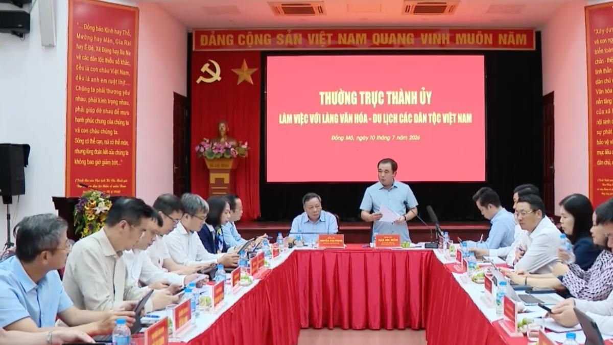 Xây dựng Làng Văn hóa - Du lịch các dân tộc Việt Nam bằng điểm đến tầm cỡ quốc tế - Đài Phát thanh và truyền hình Hà Nội