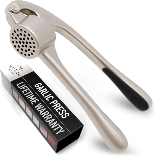 Zulay Kitchen Prensador de Ajo Profesional Ergonómico de Aleación