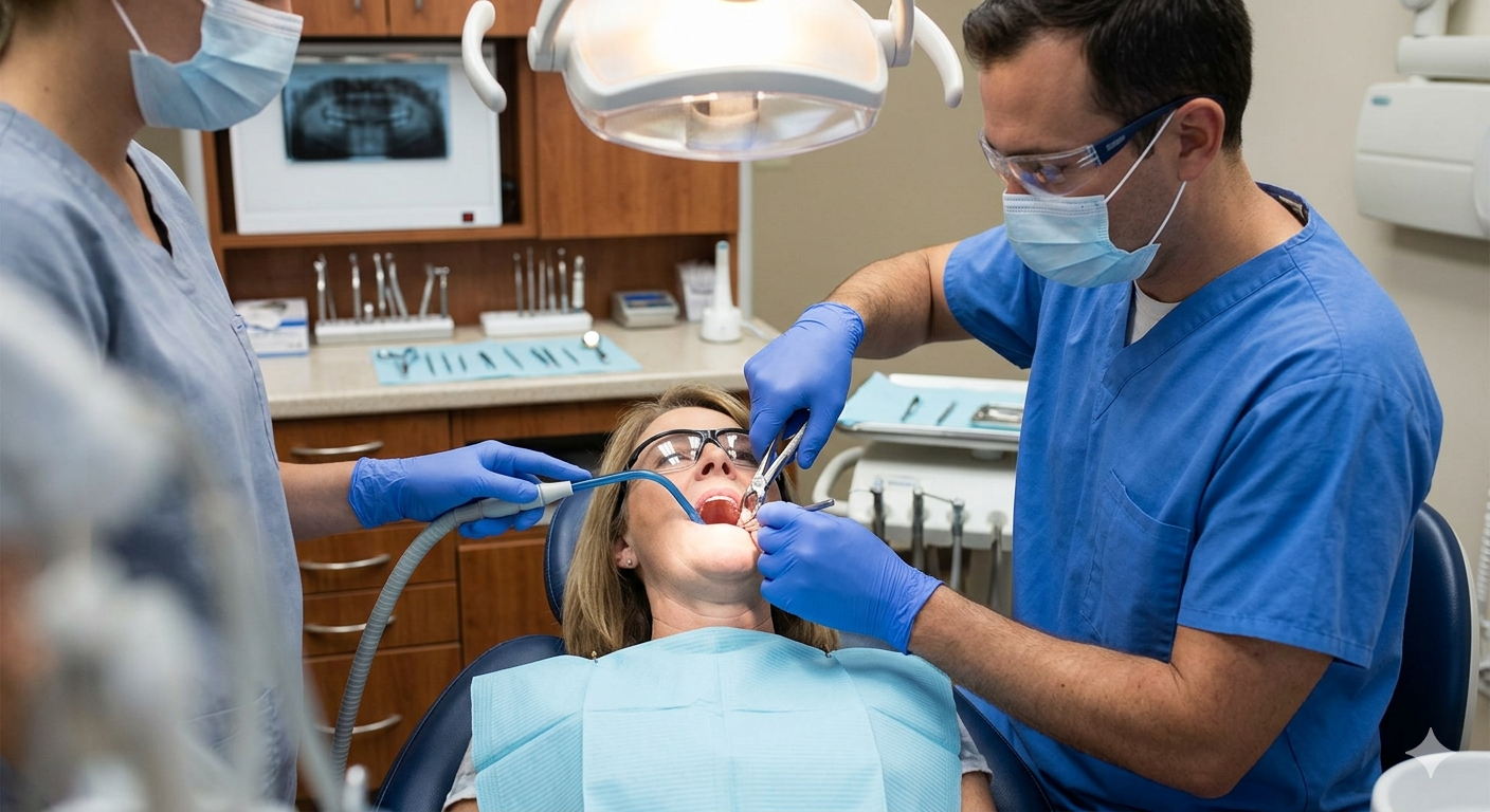 Painless Tooth Extractions treatment