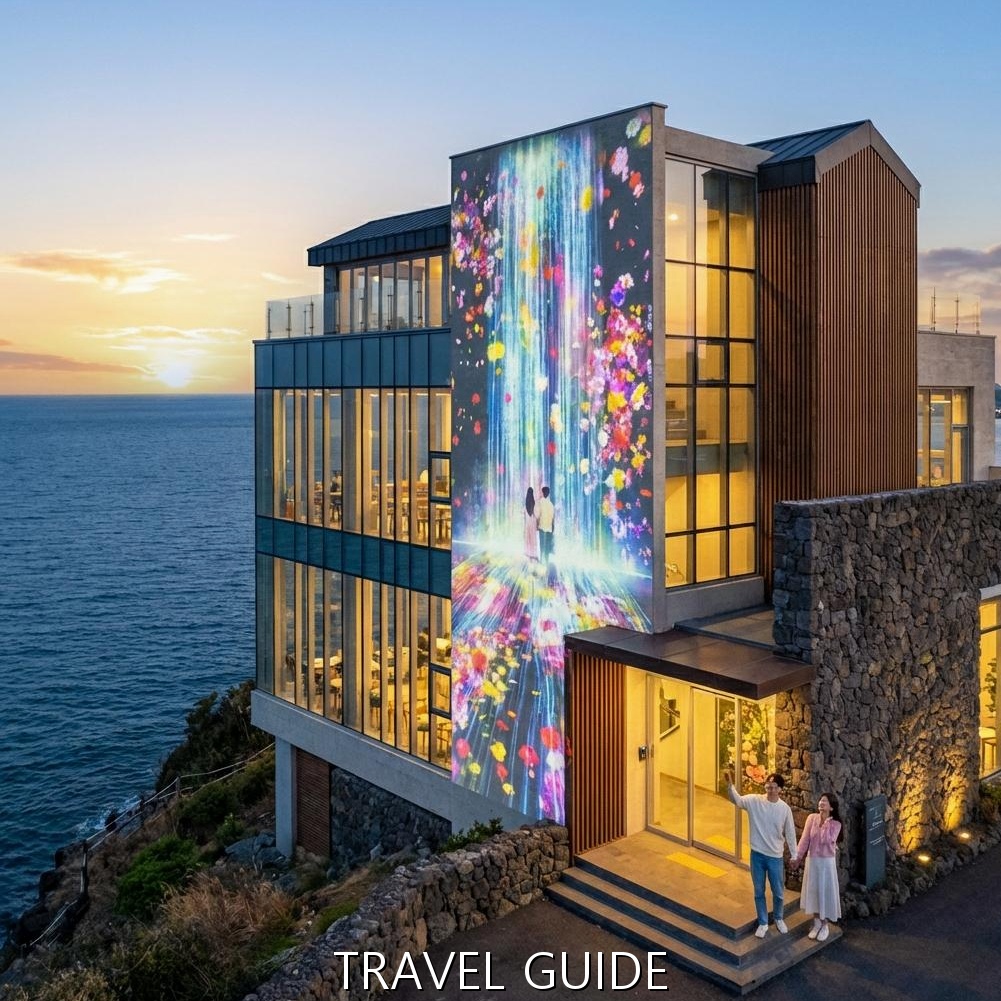 압도적인 미디어아트, 제주 오션뷰와 만나다