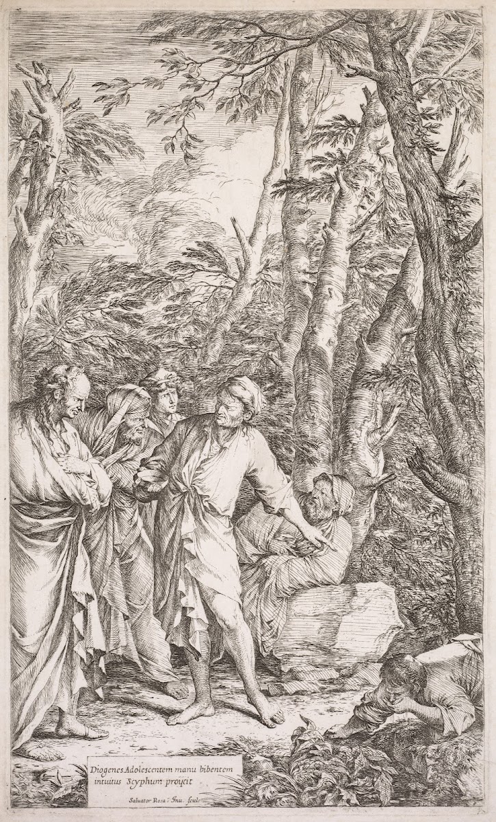 Diogenes and His Cup 1662