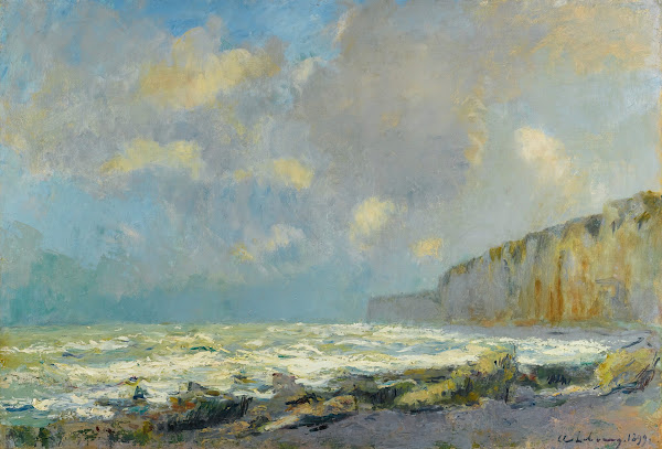 Mer Montante À Veulettes 1899