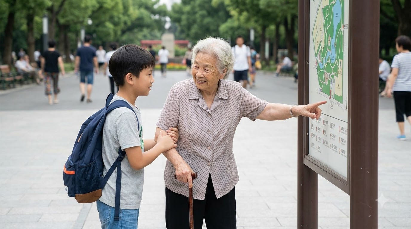 A Boy Helped A Lost Elderly Woman — The Next Day, She Returned As A Billionaire