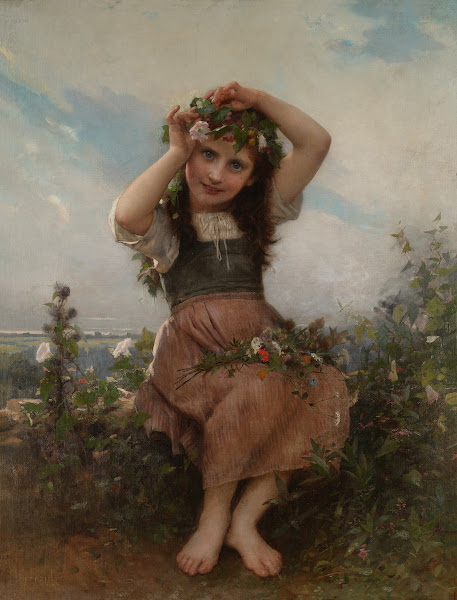 A Crown of Wildflowers 1887