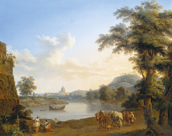 View of Saint Peters in Rome 1774