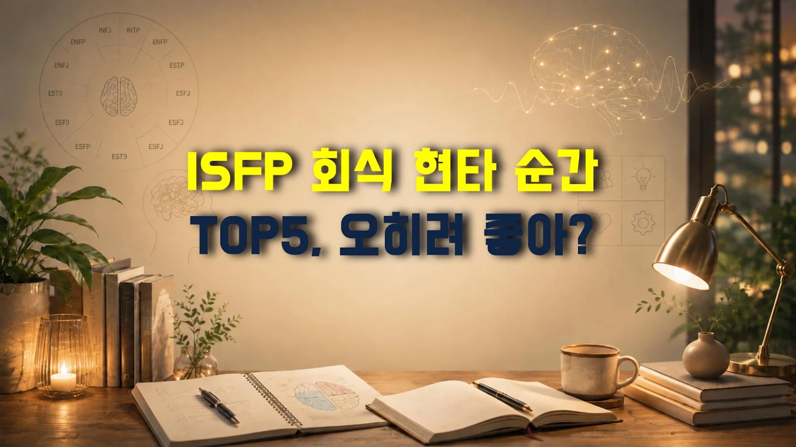 ISFP 회식 현타 순간 TOP5, 오히려 좋아?