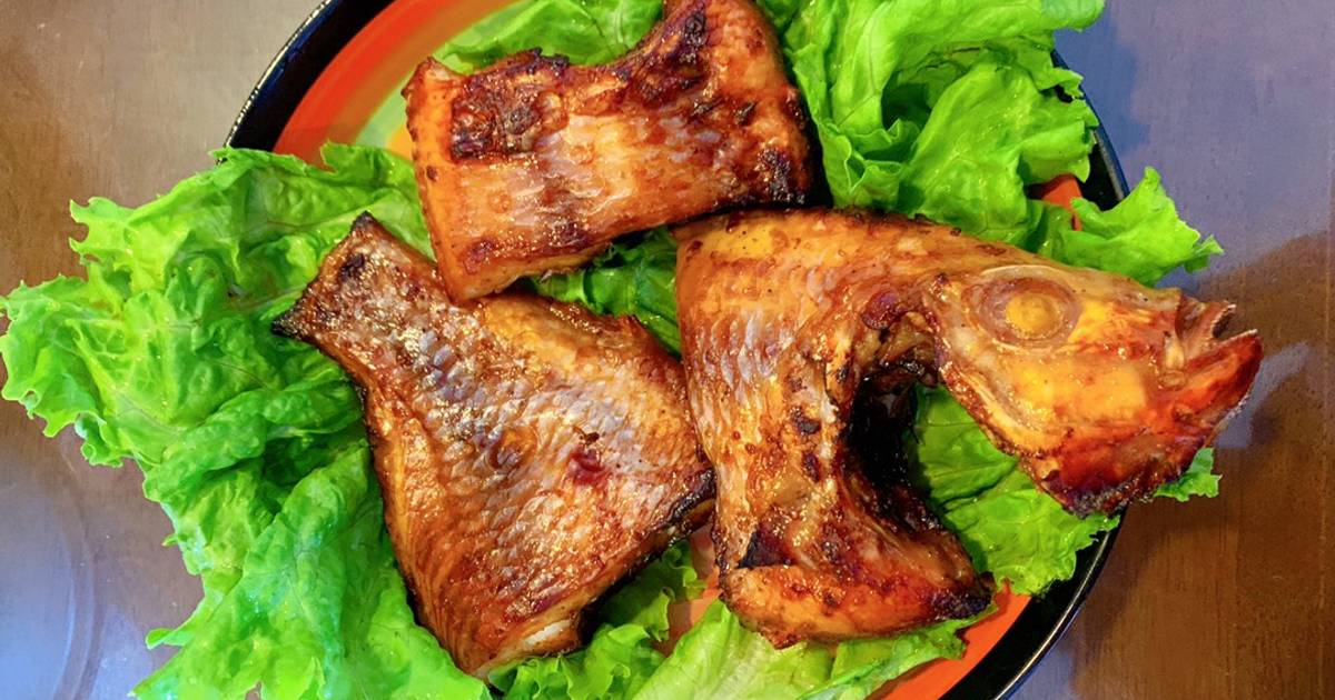 Cá diêu hồng chiên bằng nồi chiên không dầu
