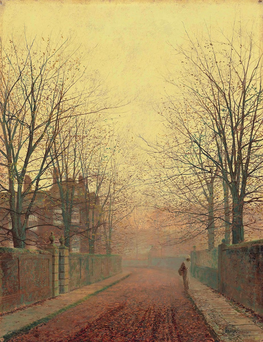 An Autumn Lane 1883
