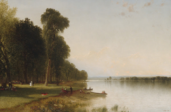 Summer Day on Conesus Lake 1870