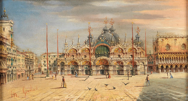 Venice a view of St Marks Square