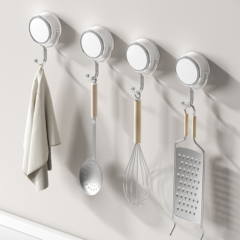 Suction Cup Wall Hook Without Drilling, Nordic Design