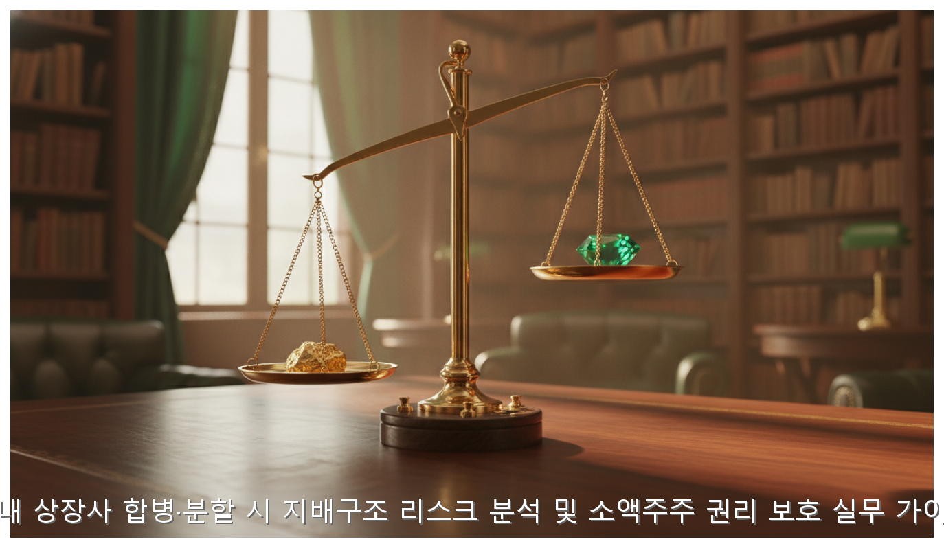 상장사 합병·분할 리스크와 주주 보호 전략 핵심 안내 및 분석 인포그래픽 (5)