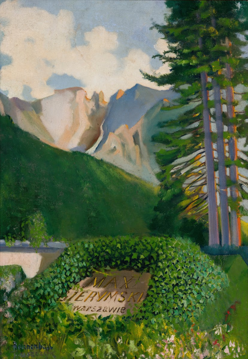 Landscape with Maksymilian Gierymskis Tomb 1923