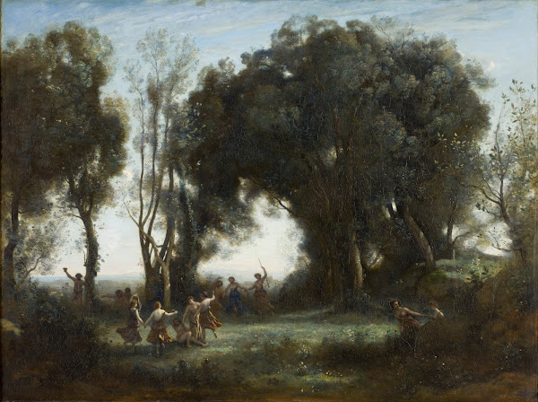 A Morning The Dance of the Nymphs circa 1850