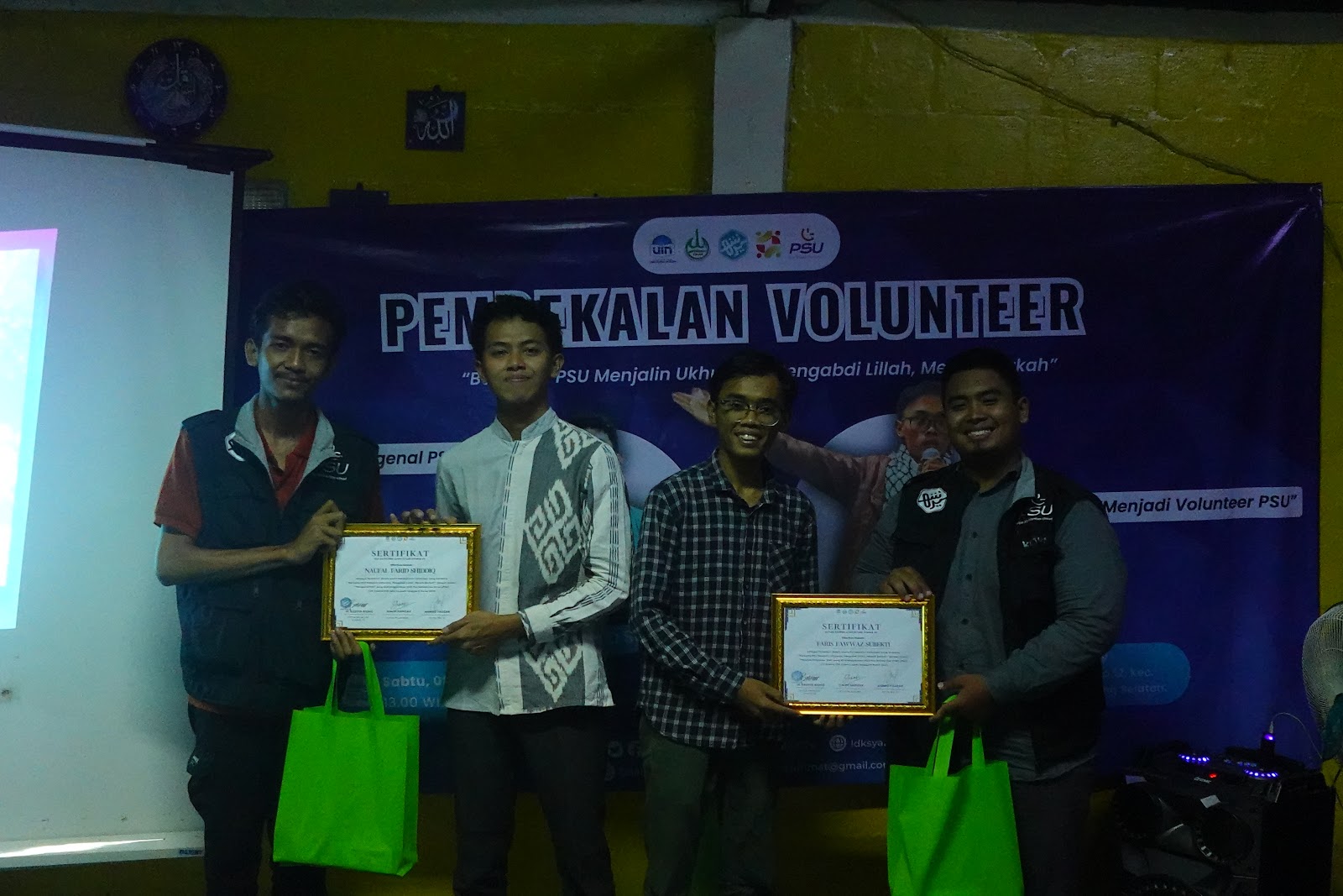 Demi Mengabdi Lillah, PSU LDK Syahid Hadirkan Pembekalan untuk Calon Volunteer