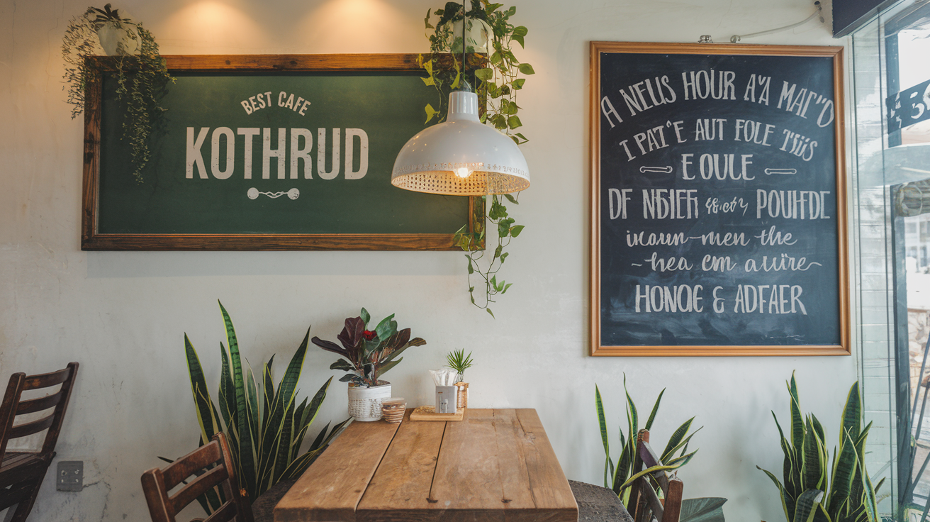 Best Cafes in Kothrud – Top Picks 2026