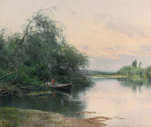 A quiet afternoon on the river