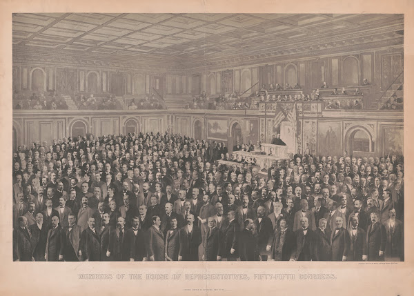 Members of the House of Representatives Fifty fifth Congress 1897