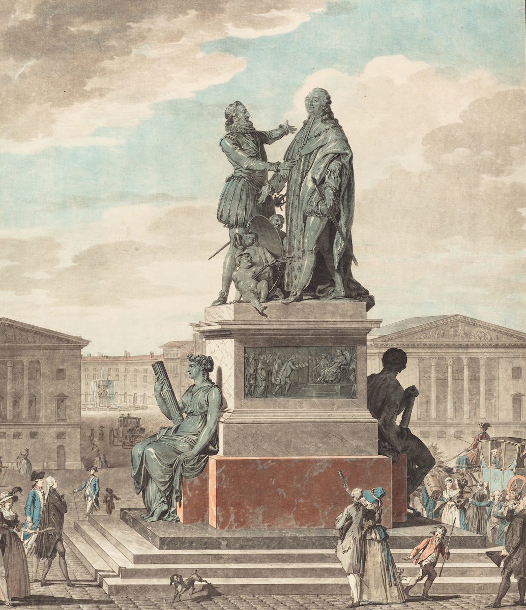 Projet dun monument a ériger pour le roi 1790