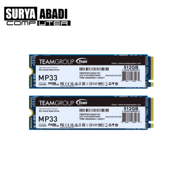 SSD TEAM NVME 512 GB