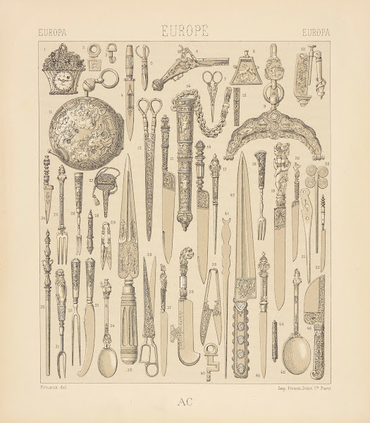 Objets et ustensiles pour lusage personnel  depuis lutile jusquaux jolivetes 187
