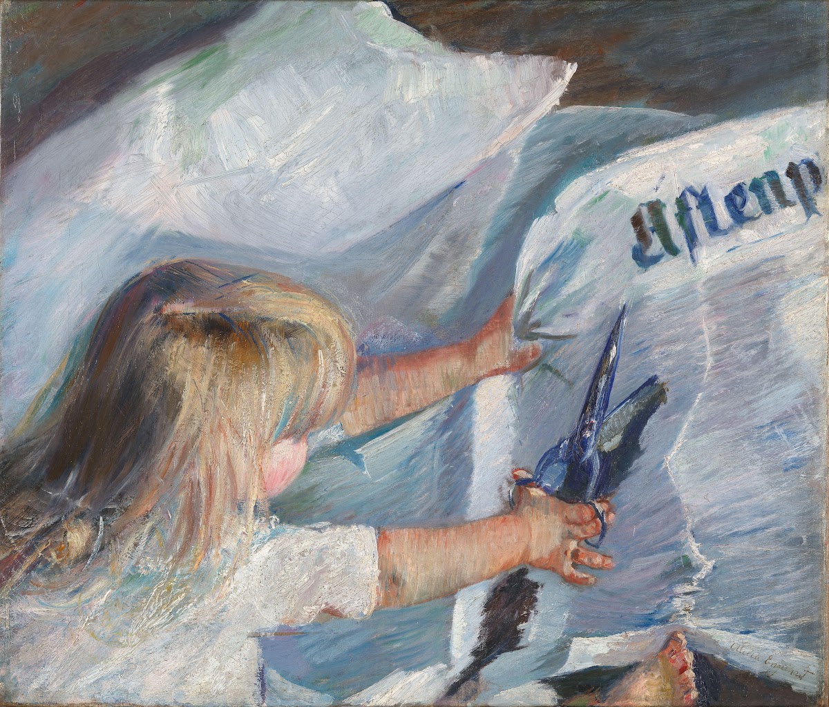 En abonnent på Aftenposten 1887