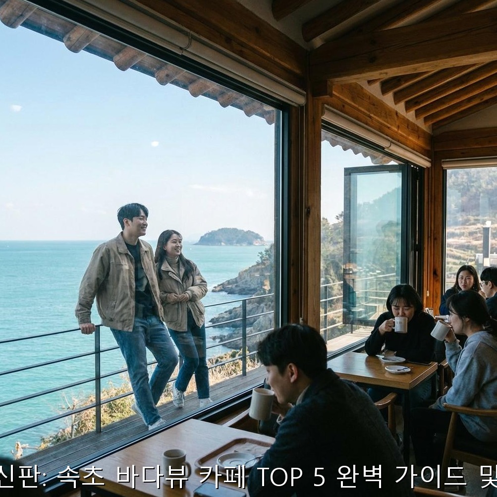 왜 속초 바다뷰 카페여야만 할까? (여행의 시작)