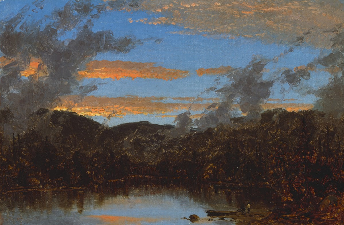 Mist Rising at Sunset in the Catskills c 1861