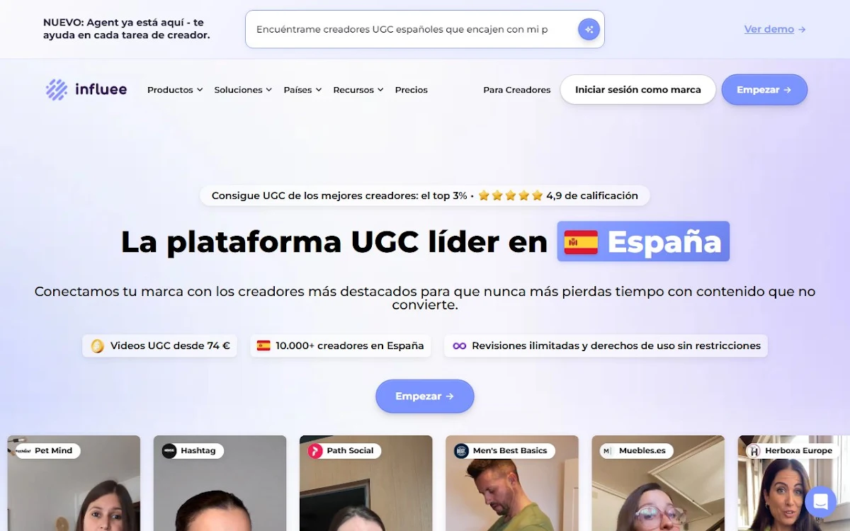 Captura de Influee