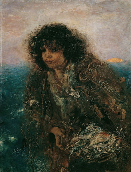 Italienisches Fischerkind 1873 1875