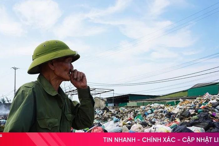 'Ngộp thở' vì bãi rác ùn ứ, cháy âm ỉ - Báo Hà Tĩnh