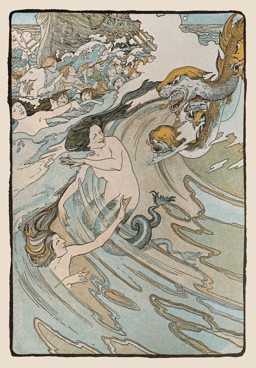 The Argonauts and the sea nymphs 1901