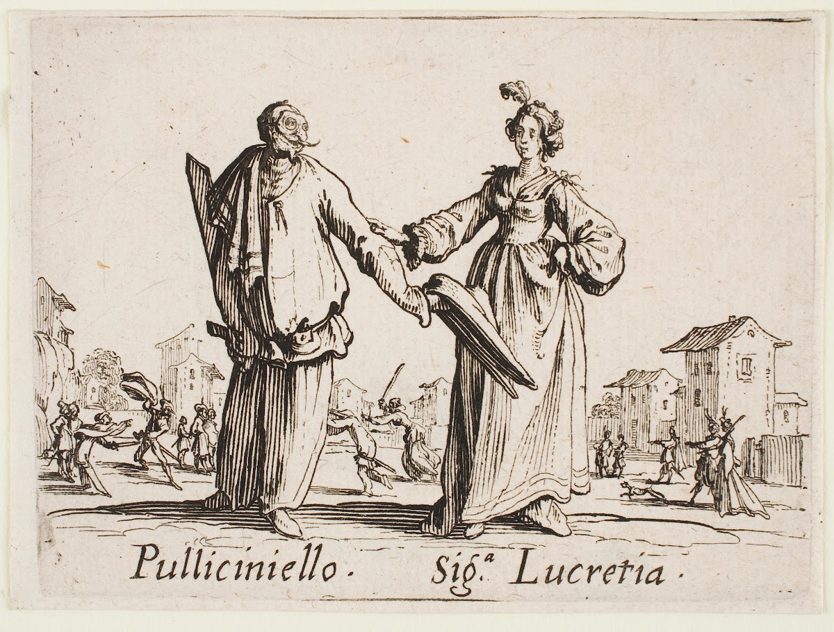 Pulliciniello and Siga Lucretia 1631
