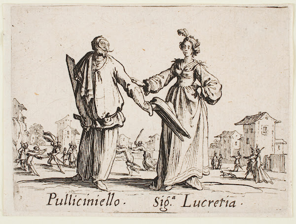 Pulliciniello and Siga Lucretia 1631