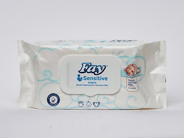 Fay Sensitive Wet Wipes