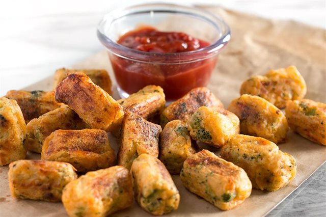 Bánh Bông Cải Phô Mai Nướng