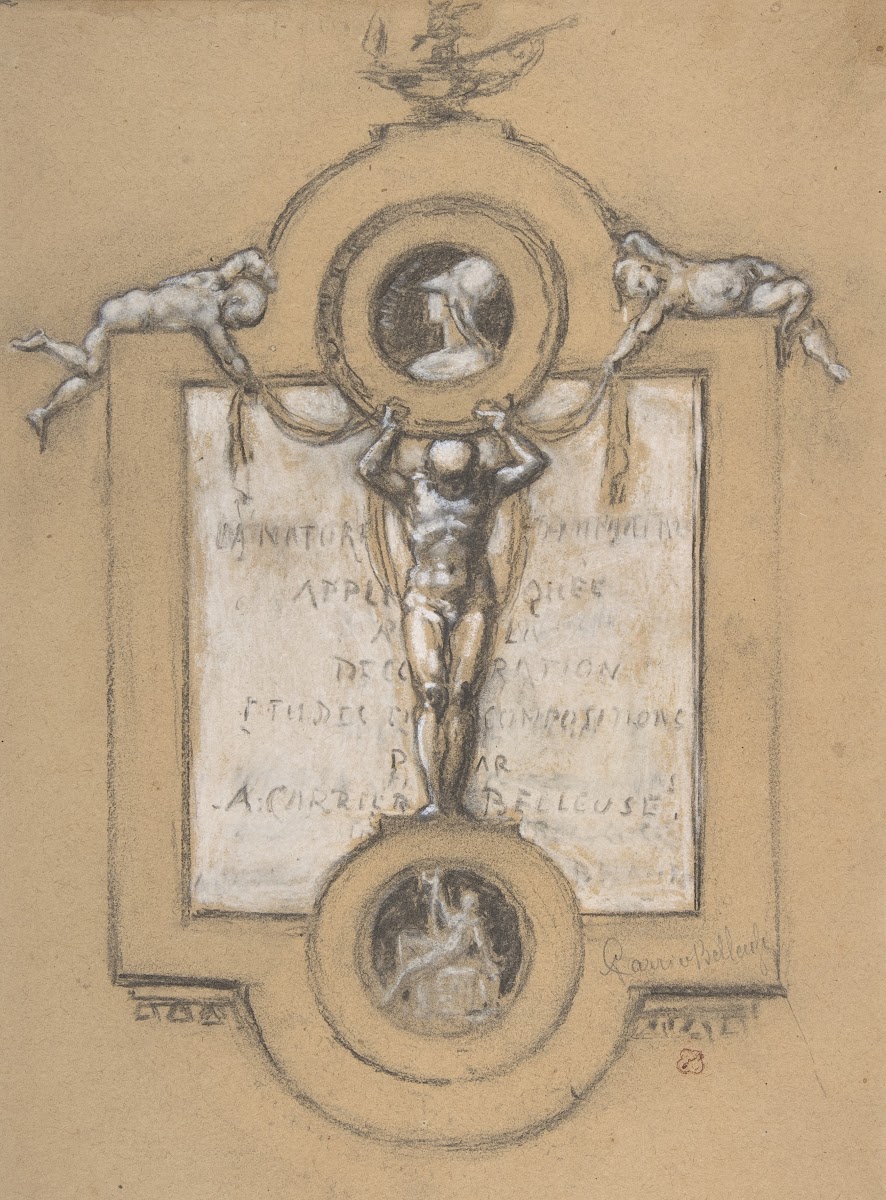 Design for a Frontispiece 19th century