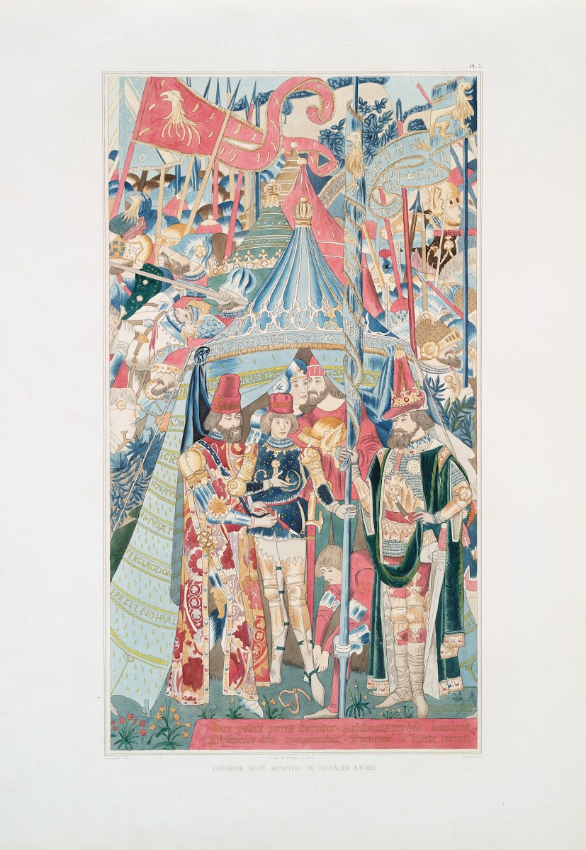 Tapisserie Ayant Appartenu Au Chevalier Bayard 3 1838