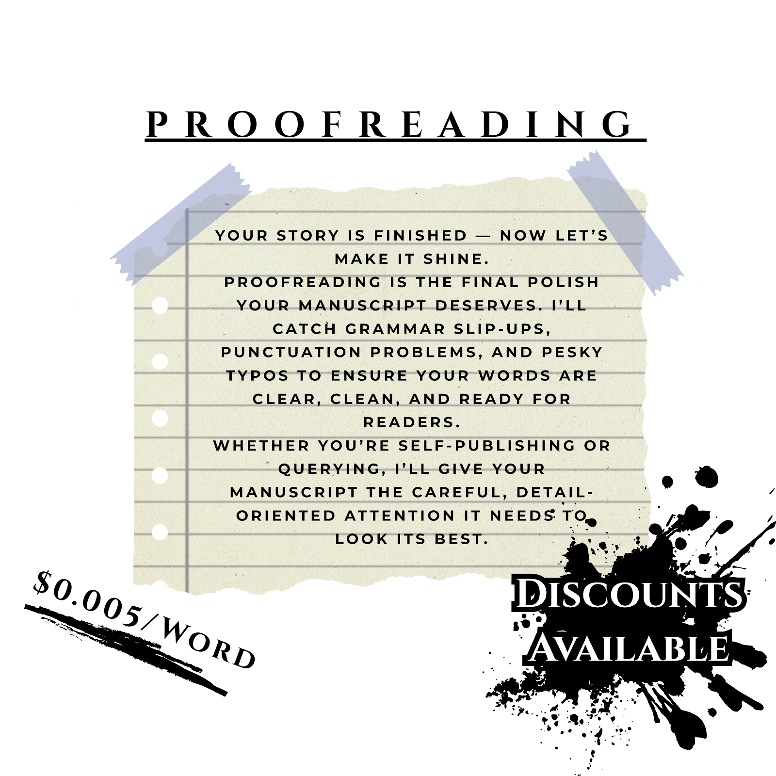 Proofreading Services