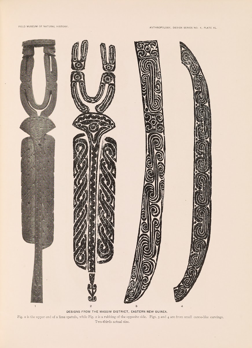Decorative art of New Guinea Pl34 1925