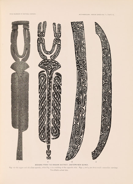 Decorative art of New Guinea Pl34 1925